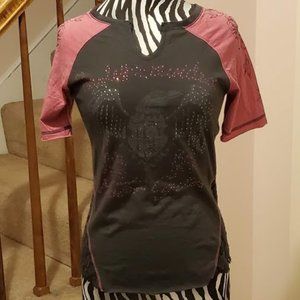 NWT Embellished Harley Tee Shirt